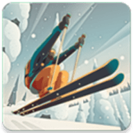 高山滑雪模拟器 测试版 - 可以自由进行有趣的滑雪对战