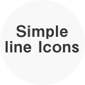 Simpleline Icons - Simple line Icons pack.